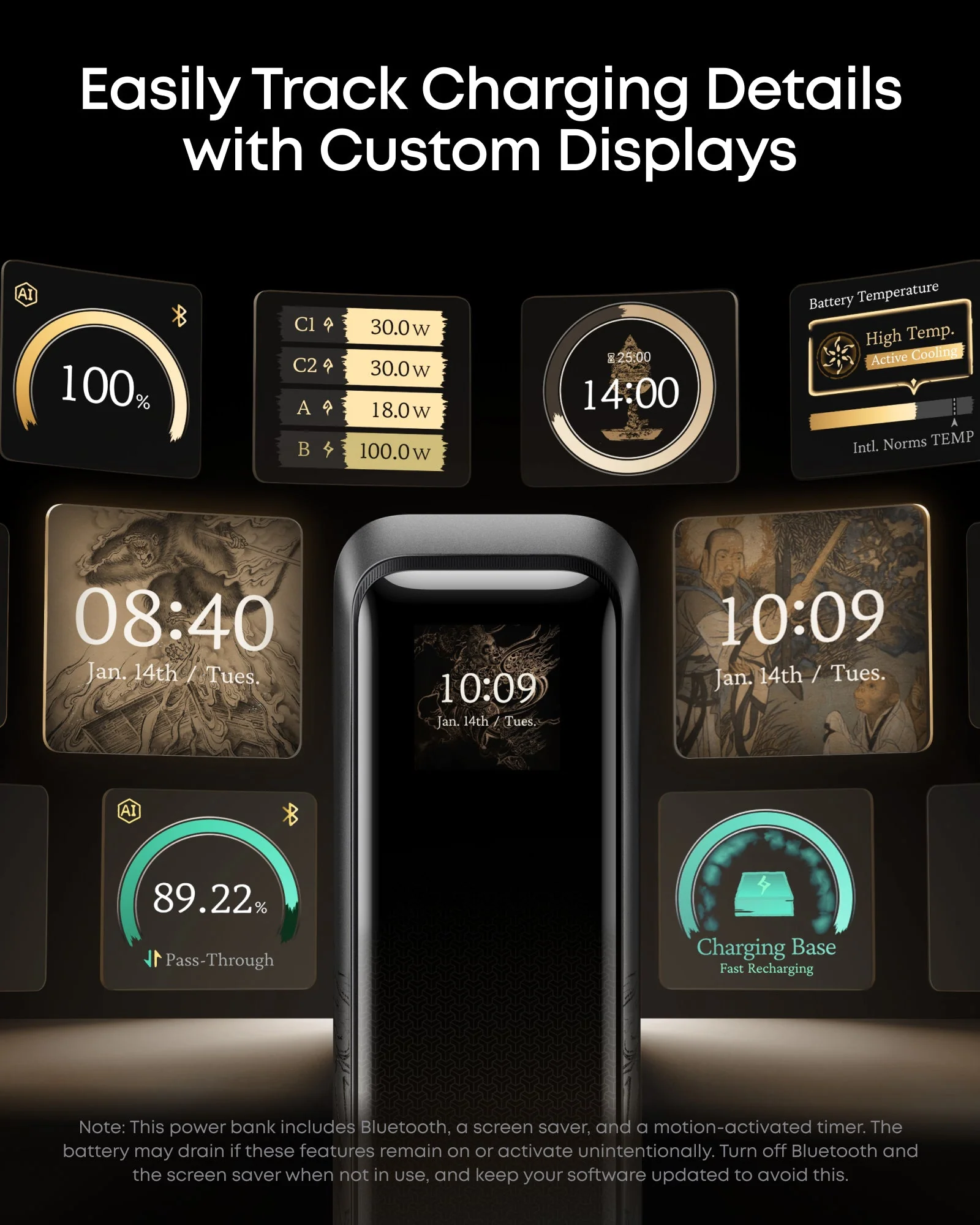 Anker Prime Power Bank (20K, 220W) Black Myth: Wukong Limited Edition - Image 5