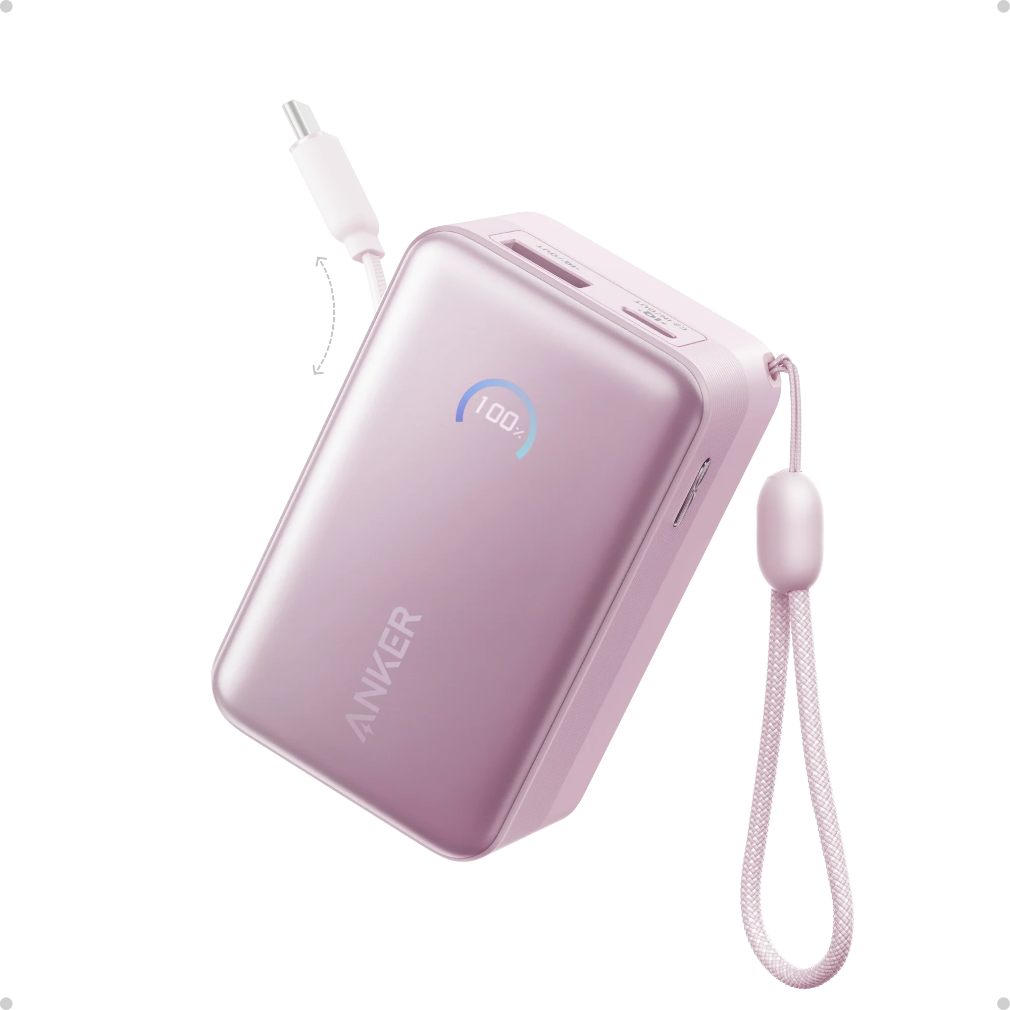 Anker Nano Power Bank (10K, 45W, Built-In Retractable USB-C Cable) - Image 19