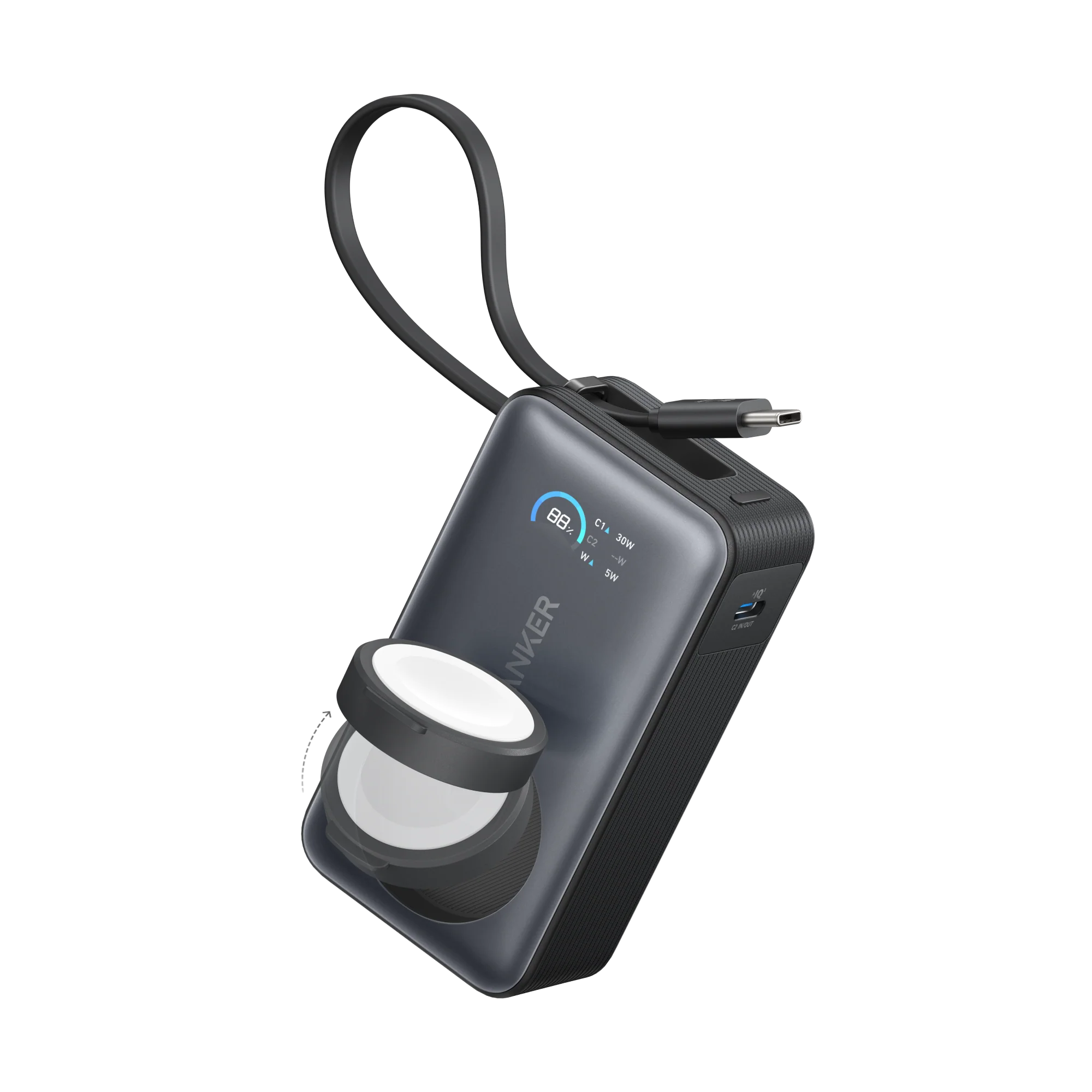 Anker MagGo Power Bank (10K, 35W, For Apple Watch) - Image 7