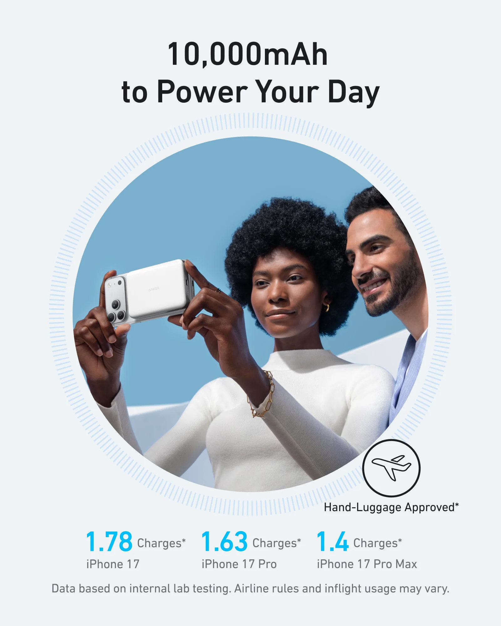Anker MagGo Power Bank, 10,000mAh Wireless Charger, Ultra-Slim, 15W Fast Charging - Image 11