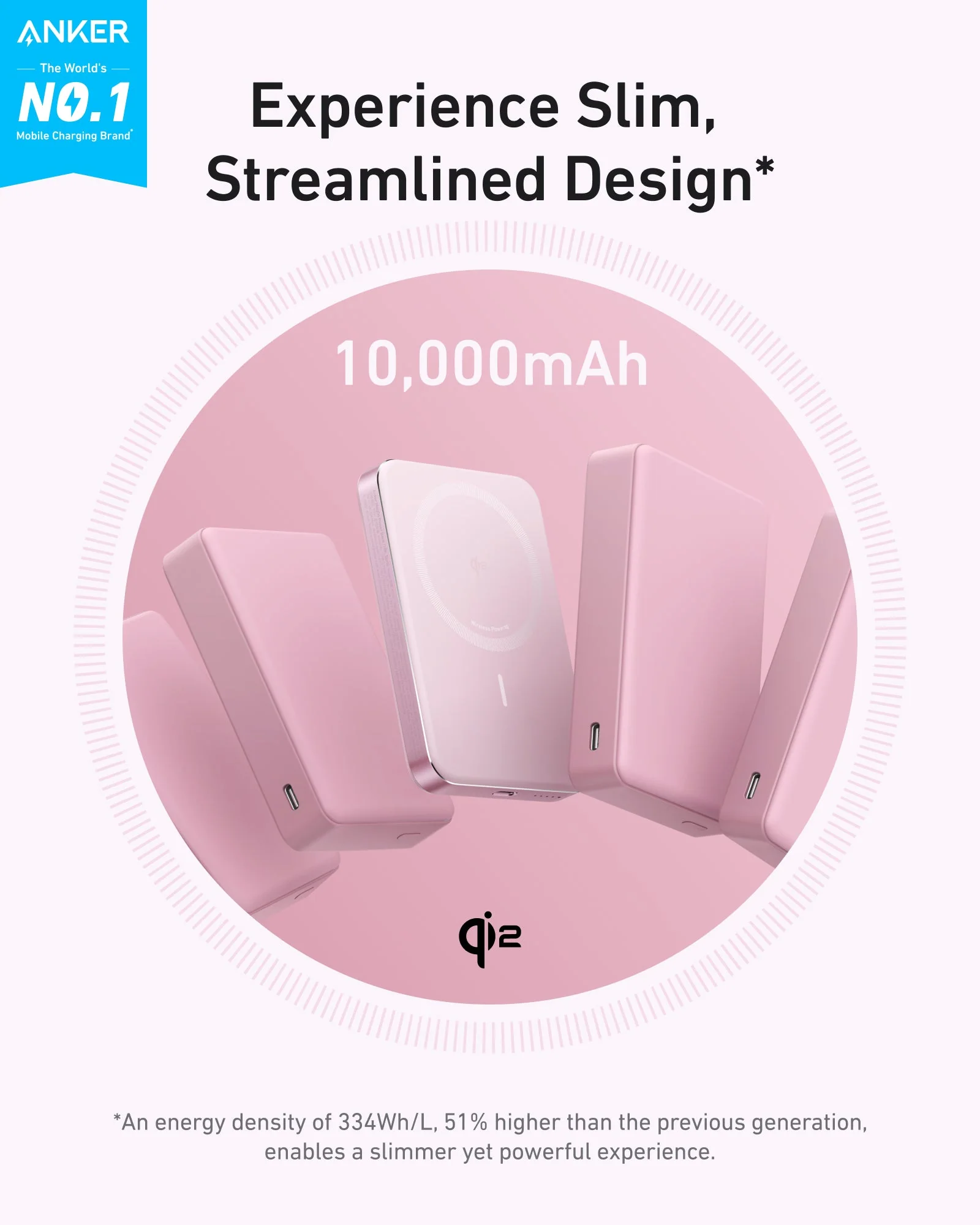 Anker MagGo Power Bank, 10,000mAh Wireless Charger, Ultra-Slim, 15W Fast Charging - Image 21
