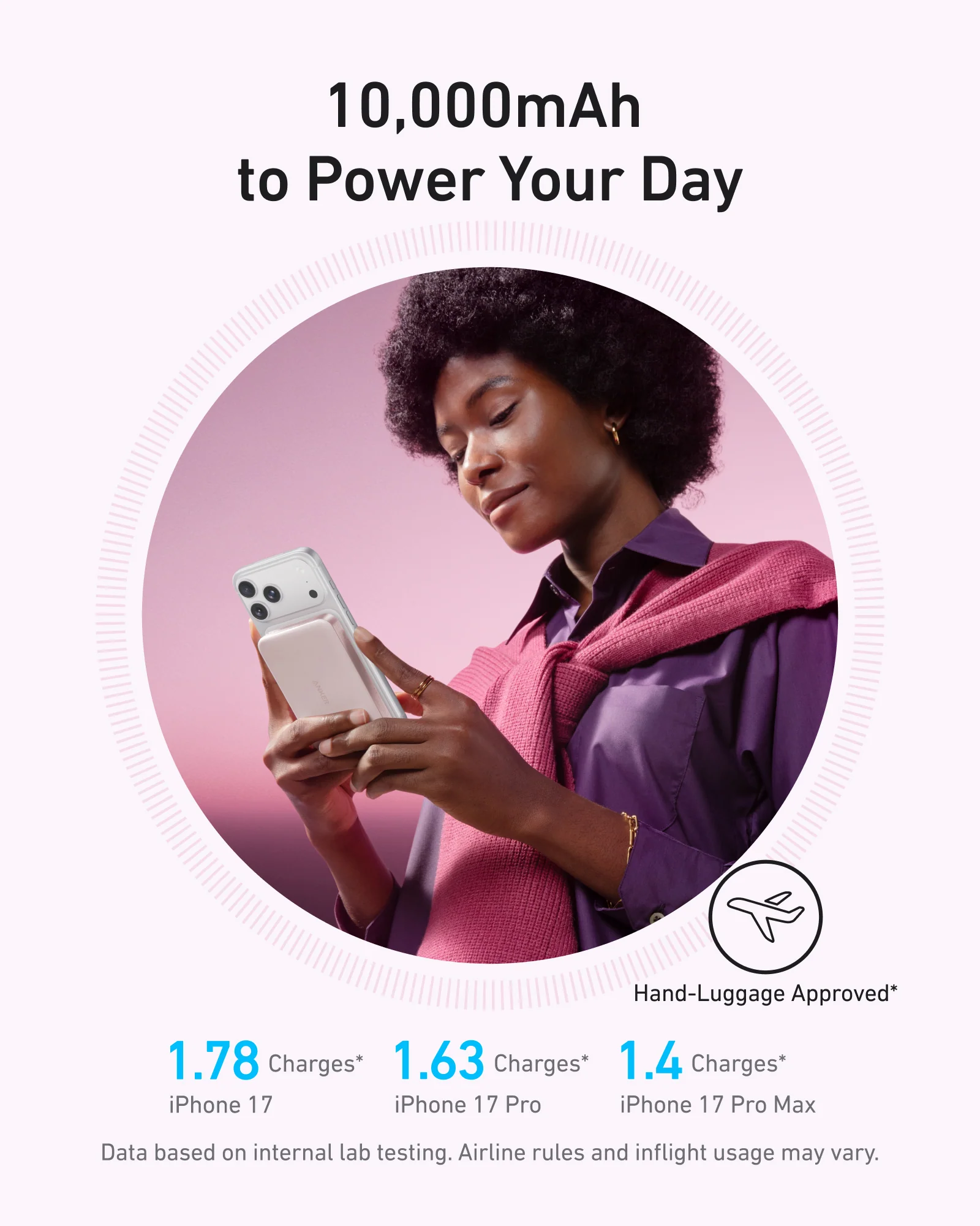 Anker MagGo Power Bank, 10,000mAh Wireless Charger, Ultra-Slim, 15W Fast Charging - Image 23