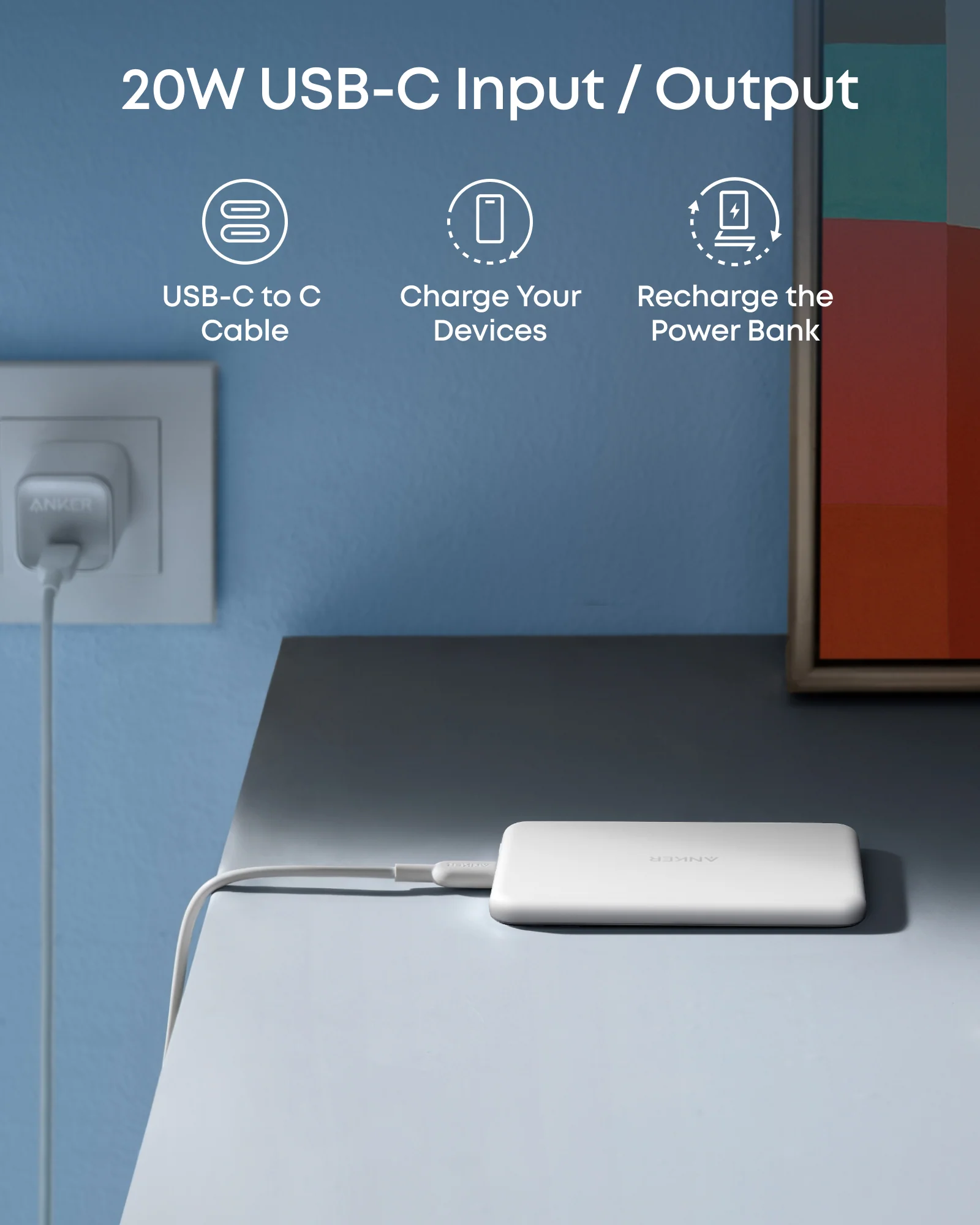 Anker MagGo Power Bank, Ultra-Slim 5,000mAh Magnetic Battery Pack - Image 6