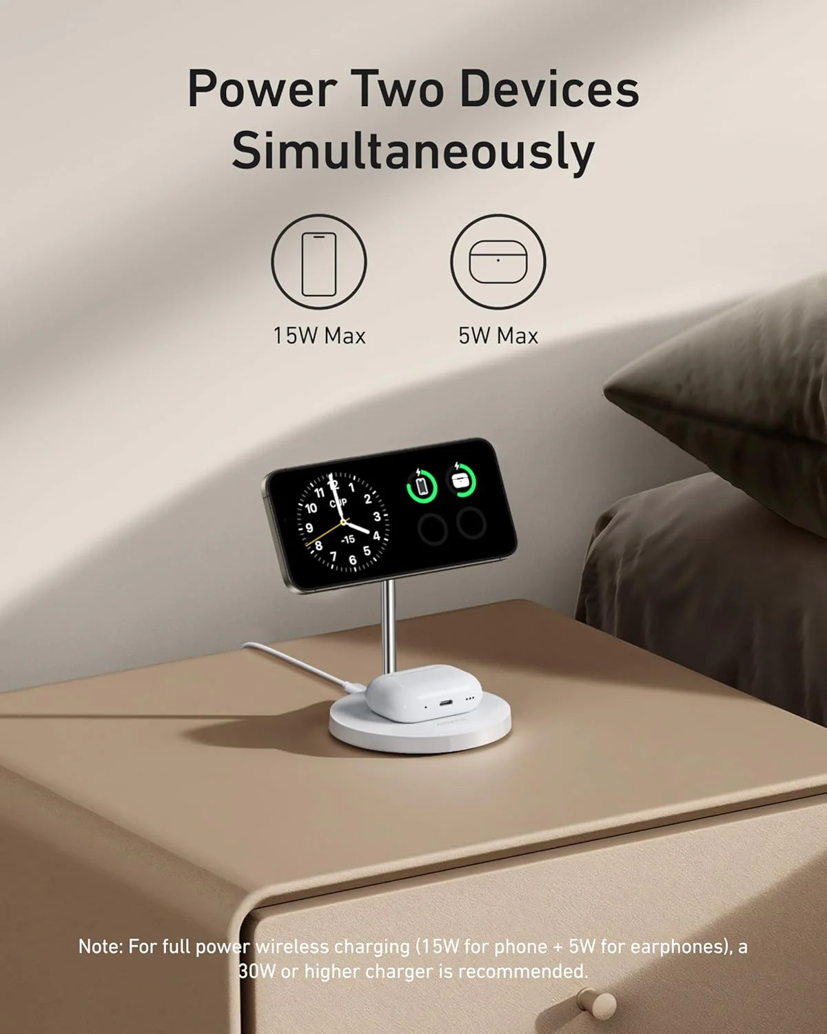 Anker MagGo Wireless Charger (2-in-1 Stand) - Image 12