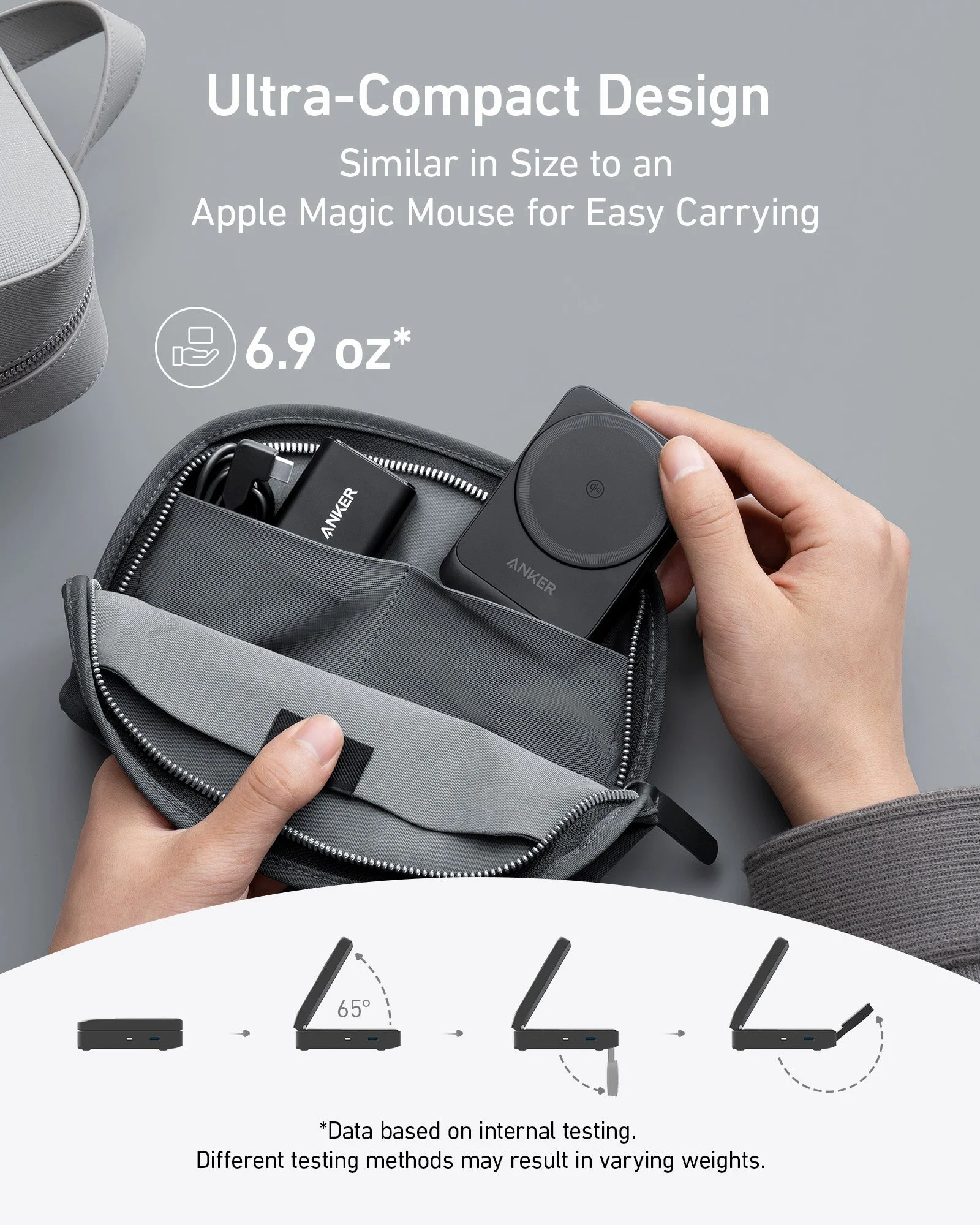 Anker MagGo Wireless Charging Station (Foldable 3-in-1) - Image 10