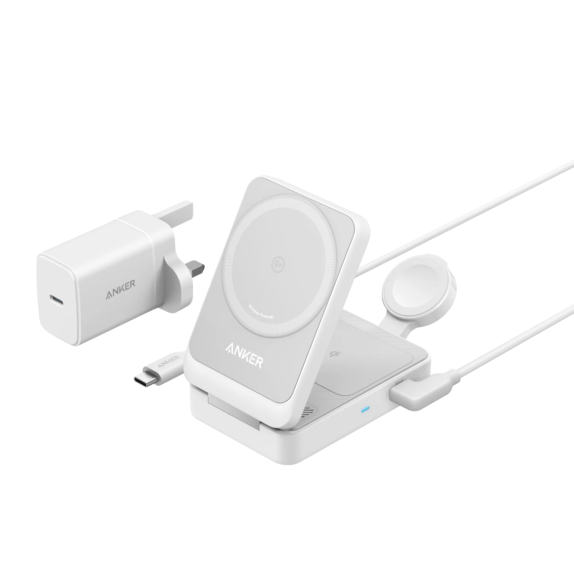 Anker MagGo Wireless Charging Station (Foldable 3-in-1) - Image 11