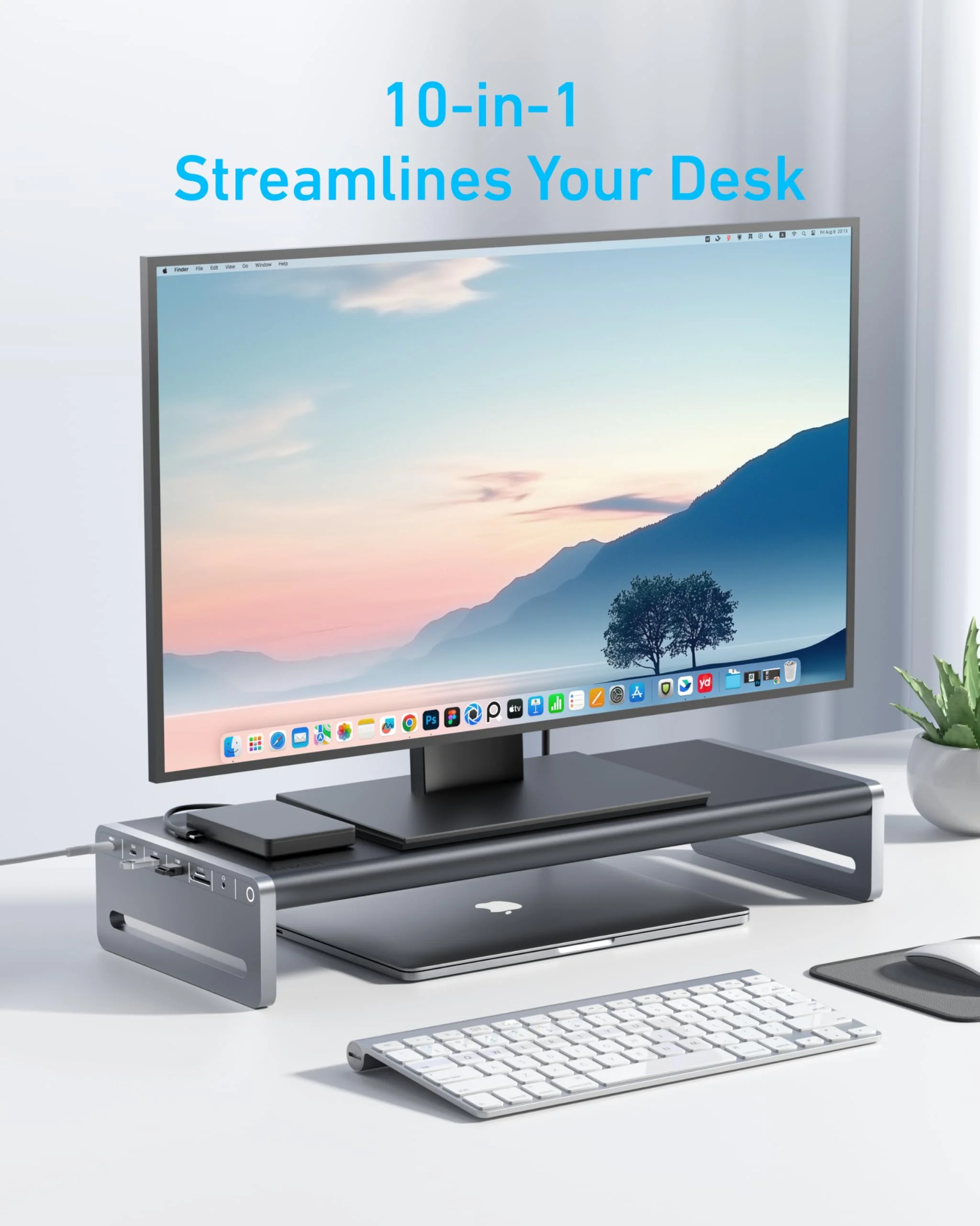 Anker USB-C Hub (10-in-1, Monitor Stand) - Image 3