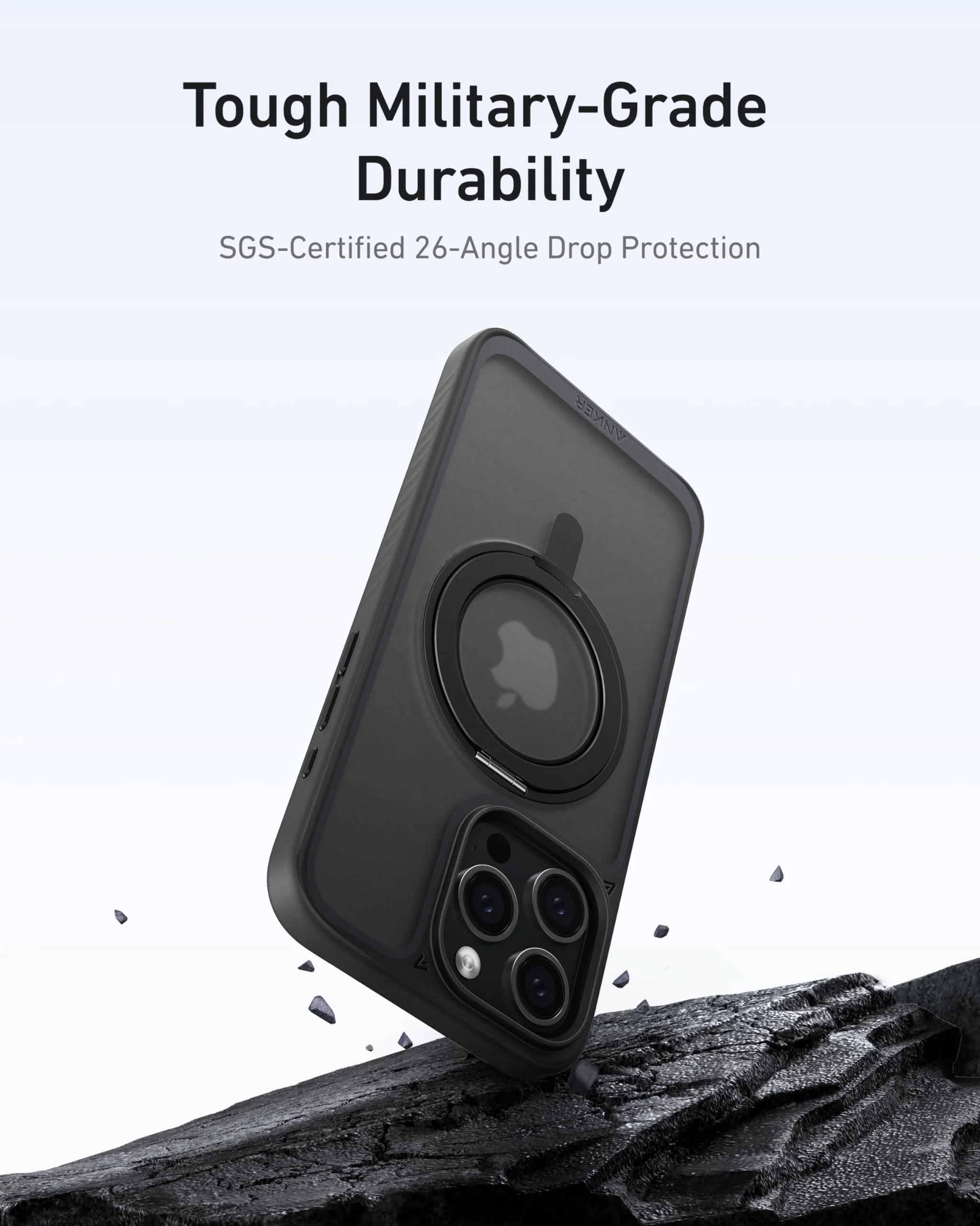 Anker MagGo Magnetic Case with Stand (360° Ring Stand, For iPhone) - Image 22