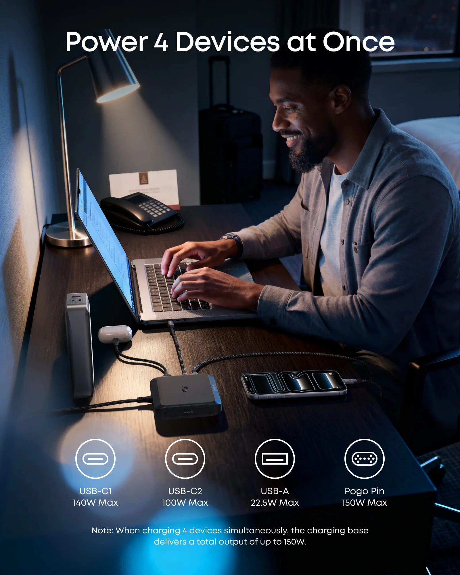 Anker Prime Power Bank (20K, 220W) and Charging Base (150W, 3 Ports) - Image 11