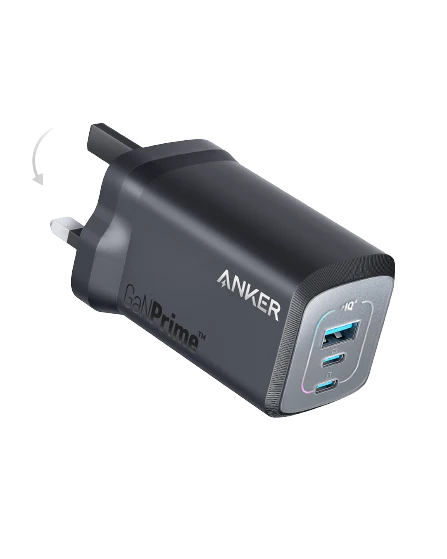 Anker Nano Power Bank (10K, 45W, Built-In Retractable USB-C Cable) + Anker Prime 100W GaN Charger (3 Ports) - Image 8